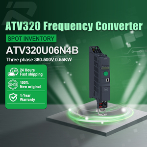 Nuevo convertidor de frecuencia original ATV320U06N4B, serie ATV320, trifásico, 380-500V, 0.55KW, tipo libro, variador de frecuencia VFD ATV320U06N4B - Product Image 1