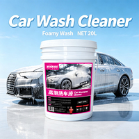 Liquide de lavage de voiture à mousse épaisse 20L, nettoyant pour carrosserie, savon de detailing auto, shampoing auto à forte mousse pour le detailing automobile