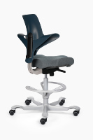 Chaise de bureau ergonomique pivotante moderne de grande taille avec mousse moulée et plusieurs couleurs pour usage commercial et vente en gros