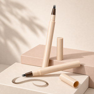 Crayon à sourcils vegan Lilywild à 4 pointes, imperméable, pour sourcils épars, effet microblading naturel, pour débutants - Product Image 2