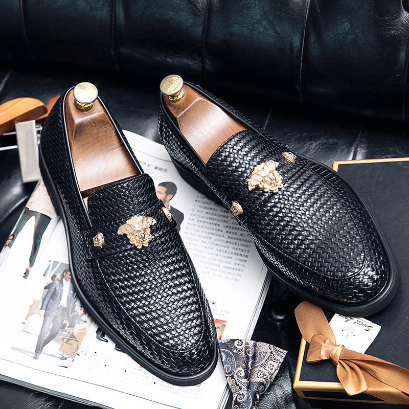 Keshang Men's Leather Dress Shoes - Perfect for Formal Events