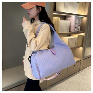 กระเป๋าเดินทาง RUIQUWIN Sport Unisex สีพื้น ผ้า Oxford น้ำหนักเบา กันน้ำ แยกส่วนเปียกและแห้ง มีช่องใส่รองเท้า ปรับได้ เหมาะสำหรับออกกำลังกาย - Product Image 3