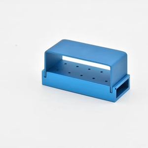 Nha khoa BUR khối autoclavable khử trùng Kim Cương burs khoan tốc độ cao khối nhôm nha khoa mở hộp - Product Image 1