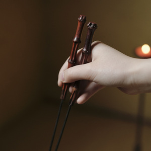 Bamboo Charcoal Tongs Handle Shape For Kung Fu <b>Tea</b> <b>Sets</b> Afternoon <b>Tea</b> Accessories - Product Image 3
