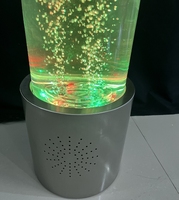Enceinte Bluetooth sensorielle avec colonne à bulles, colonne de fontaine d'eau et tube d'eau LED