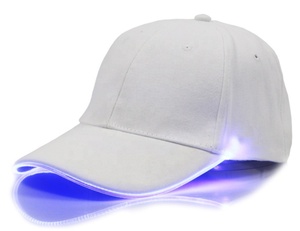 Casquette de baseball en <span class=keywords><strong>coton</strong></span> pour hommes, course de <span class=keywords><strong>nuit</strong></span>, chasse, pêche, LED bon marché, lumière LED - Product Image 4