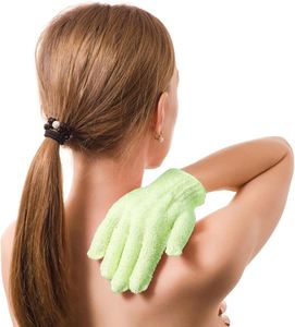 Modern Sponge Bath <b>Body</b> <b>Scrub</b> Gloves for Spa Massage Shower Exfoliation Eco-friendly Customized Color Soft Comfortable for Men - Product Image 2