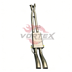 Échappement haute performance Vortex compatible avec Ford Ranger Raptor 2024 V6 3.0T, silencieux racing Catback avec kit de protection thermique. - Product Image 5