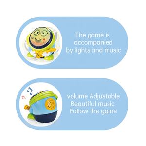 باو هان لعبة ضرب الطفل باليد طبل يتحدث الرقص اللعب التفاعلي التعليمية آلة موسيقية دي جي اليد التصفيق طبل مع أضواء - Product Image 3