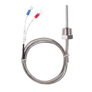 Capteur thermocouple de type K haute température M6/M8 étanche, précision 0,5°C, câble de 2m, personnalisable OEM/ODM - Product Image 1