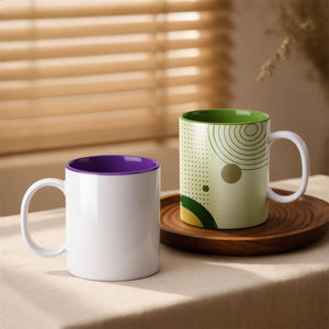 Taza de Polímero de 11oz para Sublimación al por Mayor, con Interior de Color, Recubierta para Transferencia de Calor, Personalizable, para Café, con <span class=keywords><strong>Ocho</strong></span> Colores - Product Image 6