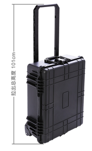 Estuche Rígido para Herramientas <span class=keywords><strong>Peli</strong></span> 1600 de Plástico PP Resistente al Agua y a los Golpes, con Ruedas y Asa Telescópica - Product Image 5