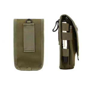 Étui universel pour téléphone portable à rabat, pochette en nylon, étui pour téléphone en cuir, pochette verticale à rabat pour <span class=keywords><strong>iPhone</strong></span> 14 13 Pro Max - Product Image 4