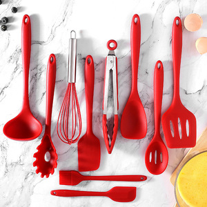 Ustensiles de cuisine en silicone personnalisés en gros, ustensiles de cuisine de qualité alimentaire, ustensiles de cuisine en silicone, spatule de cuisine bon marché - Product Image 6