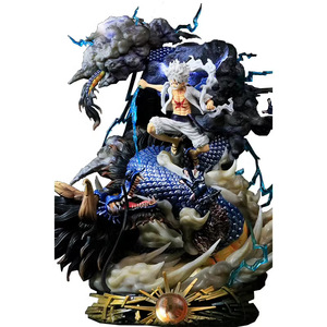 Figuras de Acción de <span class=keywords><strong>Anime</strong></span> de Alta Calidad OEM de 23 cm, Figura de Personaje de <span class=keywords><strong>Luffy</strong></span> <span class=keywords><strong>VS</strong></span> <span class=keywords><strong>Kaido</strong></span>, Modelo de PVC, Adorno de Plástico - Product Image 1