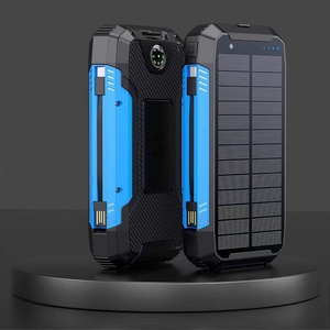 แบตเตอรี่สำรองพลังงานแสงอาทิตย์แบบพกพาสำหรับกิจกรรมกลางแจ้ง ความจุขนาดใหญ่ 15W 30000mAh สำหรับการเดินทาง ขายส่ง - Product Image 6