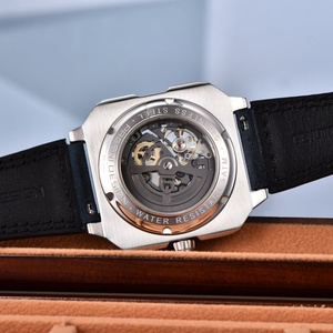 Montre mécanique pour homme PAGANI Skeleton 2024, sport, acier inoxydable antique, luxe, verre saphir, luminescent, étanche 50M - Product Image 3