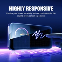 Protecteur d'écran pour Iphone 15/15 Plus/15 Pro/15 Pro Max/X/Xs/Xr/Xs MAX Pro Max, 5 pièces, Film de protection en verre trempé