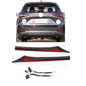 1 piece Rear Bumper Trunk Tail Light For cx-5 cx5 2022 2023 LED Brake Light Dynamic Turn Signal light Fog lamp 2024