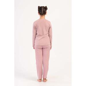 Ensemble de pyjamas ovales à manches longues et col rond pour filles, taille 7-8/13-14 - Product Image 1