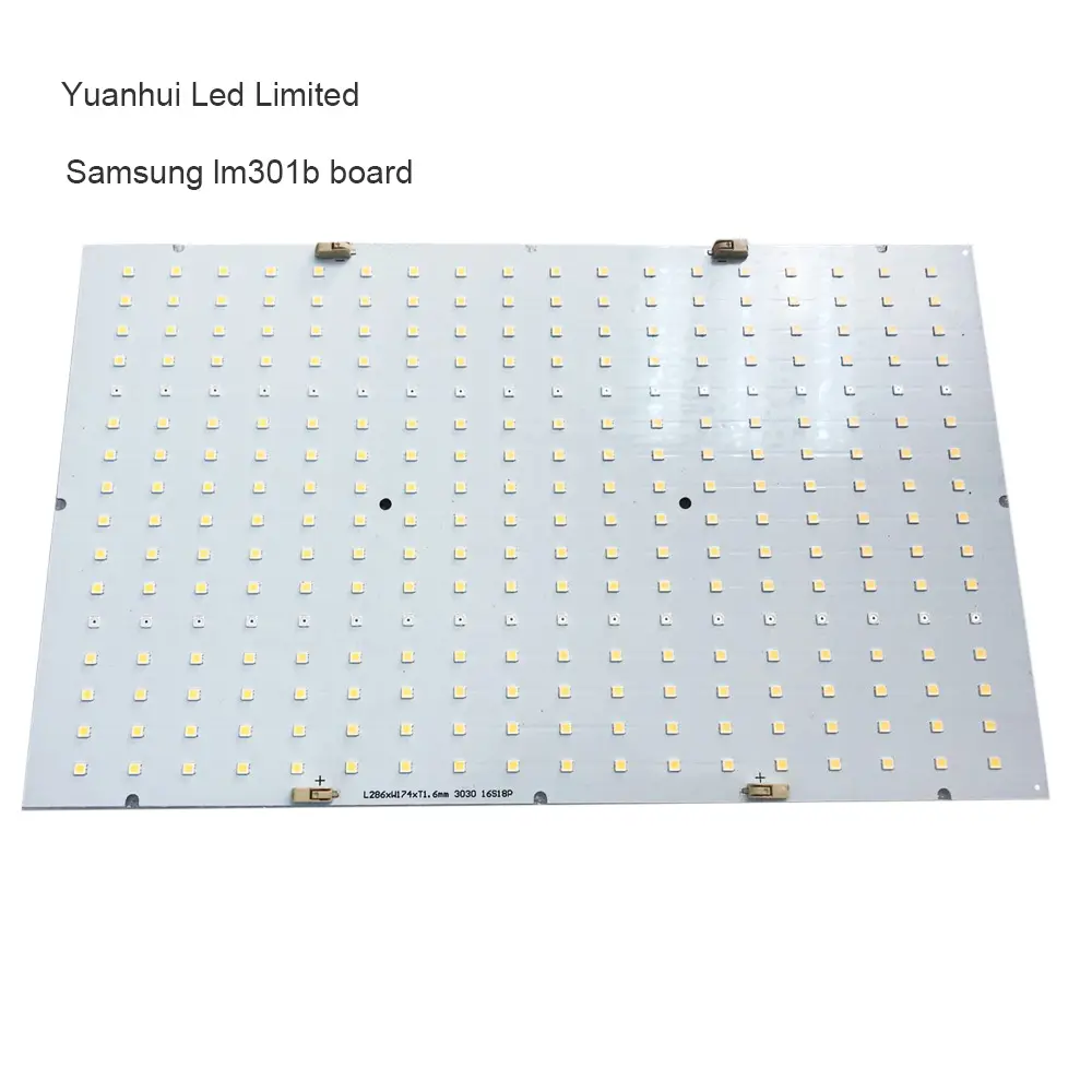 Yuanhui placa pcb de led, 288 peças de placa pcb, samsung lm301b pcba