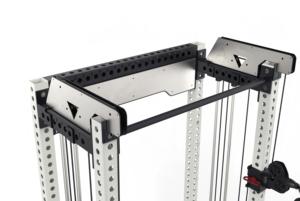 Unisex Comp rehen sive Trainer Half Frame Lang hantel & Bank Lifting Rack Multifunktion ale Smith Maschine - Product Image 5