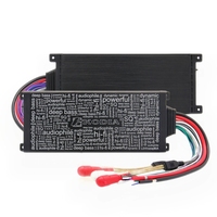 Amplificateur marin 4 canaux classe D compact haute puissance, micro amplificateur audio pour voiture, double circuit imprimé, 120W RMS, stéréo pour bateau