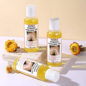 Marque privée Huile de gommage jaune extra forte Blanchiment de la <span class=keywords><strong>peau</strong></span> des articulations Enlever la <span class=keywords><strong>peau</strong></span> morte Huile exfoliante anti-taches brunes - Product Image 4