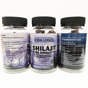 Suplementos de Gomitas de Marca Privada OEM ODM, Sin Azúcar, Energéticos, Suplementos Medidores, Gomitas de Shilajit Extraídas Naturalmente - Product Image 4