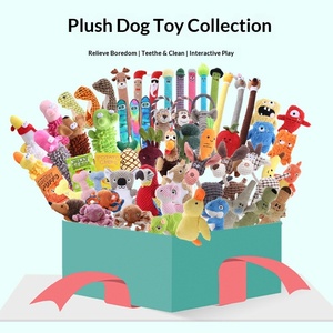 Meistverkaufte Cartoon-Plüsch-Hundespielzeuge Kollektion Langlebige Kau- und Interaktionsspielzeuge für Haustiere - Product Image 2