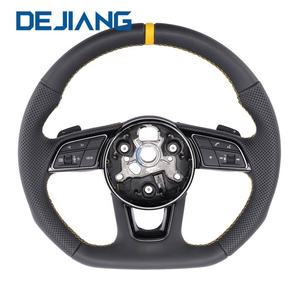 Vente directe d'usine Cuir pour volant sport en fibre de carbone pour <span class=keywords><strong>Audi</strong></span> A4 A5 Q5 A6 A7 TT S6 RS6 avec écran LED - Product Image 4