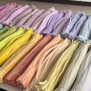 Pembersih Pipa Chenille Tebal Berkualitas Profesional, Batang Chenille untuk Bunga, Kawat Chenille Berbulu, Hadiah Unik - Product Image 1