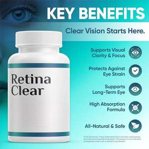 Cápsulas de Vitaminas Retina Clear para Adultos, 60 Contagens, Fornecimento OEM, Fábricas com GMP - Product Image 2