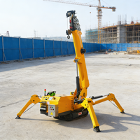 Grue araignée à commande de charge précise de 5 tonnes pour l'entretien des éoliennes en hauteur