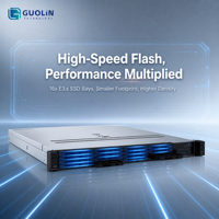 Serveur en rack 1U double socket nouvelle génération, serveur d'entreprise Intel Xeon Scalable, serveur en rack 1U haute performance