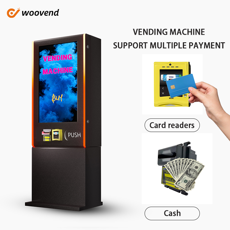 Cigarette Vending Machine With Card Reader & Age Verification