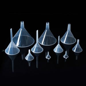 Kere funil de plástico para filtro de água líquido, funil pequeno branco - Product Image 5