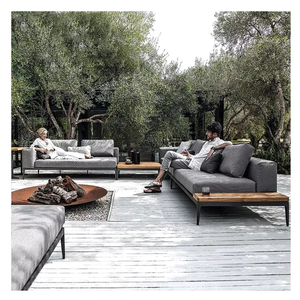 Sofá de <span class=keywords><strong>madera</strong></span> y ratán <span class=keywords><strong>para</strong></span> sala de estar, conjunto de muebles de <span class=keywords><strong>madera</strong></span> de teca <span class=keywords><strong>para</strong></span> jardín al aire libre, <span class=keywords><strong>patio</strong></span> - Product Image 1