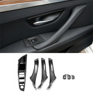 F10 F11 F18 parti di aggiornamento interno in fibra di carbonio maniglia interna per BMW 5 serie F10 F11 520i 523i 525i 528i 535i - Product Image 2