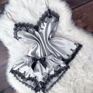 <b>Women</b> <b>Mature</b> <b>Underwear</b> Sleep Dress Breathable Pajamas Shorts Lingerie For Adult - Product Image 5