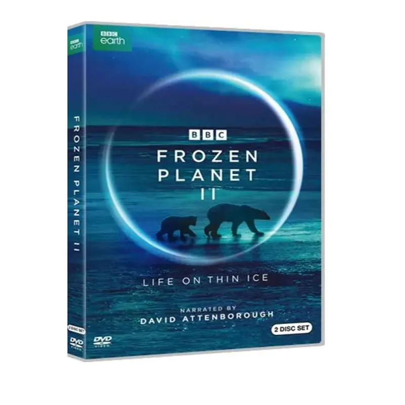 새로운 냉동 행성 II 2DVD BBC 지구 DVD 박스 세트 영화 TV 쇼 영화 제조업체 공장 공급 디스크 판매자 중국 무료 Shippi 구매