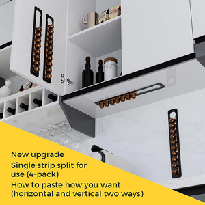 Organisateur de <span class=keywords><strong>capsules</strong></span> de café <span class=keywords><strong>Nespresso</strong></span> Vertuo fin <span class=keywords><strong>pour</strong></span> sous le comptoir, <span class=keywords><strong>support</strong></span> <span class=keywords><strong>mural</strong></span> <span class=keywords><strong>pour</strong></span> <span class=keywords><strong>capsules</strong></span> de café - Product Image 6