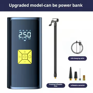 핫 세일 휴대용 12V 무선 전기 공기 압축기 펌프 ABS 다기능 디지털 무선 자동차 타이어 팽창기 - Product Image 6