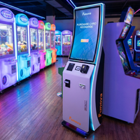 Vente Flash aux États-Unis : Distributeur de cartes de jeu d'arcade, de cartes membre, de recharge et de billets pour centre de divertissement familial