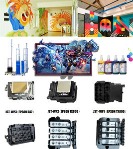 Machine d'impression murale imprimante murale verticale UV 3D/imprimante à jet d'encre numérique <span class=keywords><strong>vernis</strong></span> <span class=keywords><strong>pour</strong></span> peinture murale de fond 3D - Product Image 2