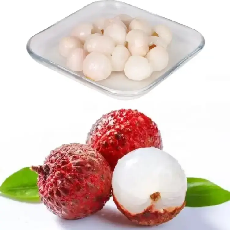 All'ingrosso porcellana In scatola di frutta litchi/lichee/lichi In scatola lychee In sciroppo leggero