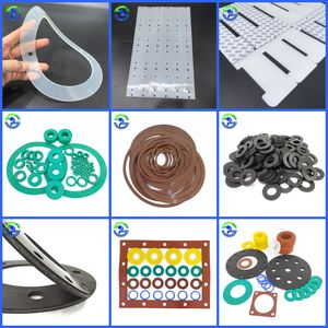 Produk Gasket karet cetakan ukuran kustom kualitas tinggi produk penyegelan Fkm karet silikon bagian cincin O karet silikon - Product Image 6