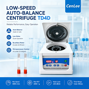 Centrífuga Portátil de Baja Velocidad de Fábrica con Certificación CE, 4000 rpm, <span class=keywords><strong>12</strong></span> <span class=keywords><strong>Tubos</strong></span> de 5 ml y 10 ml, Tubo de Vacío, Centrífuga de Plasma de Sobremesa para Laboratorio Clínico - Product Image 6