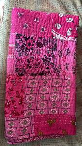 Recycled Patchwork <b>Quilts</b>, Handmade Cotton <b>Quilts</b>, Vintage <b>Bedding</b> <b>Quilts</b>, Sustainable <b>Quilts</b>, Wholesale - Product Image 3