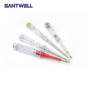Destornillador comprobador de voltaje de neón aislado, herramienta detectora de cable vivo/neutro de alta sensibilidad - Product Image 4